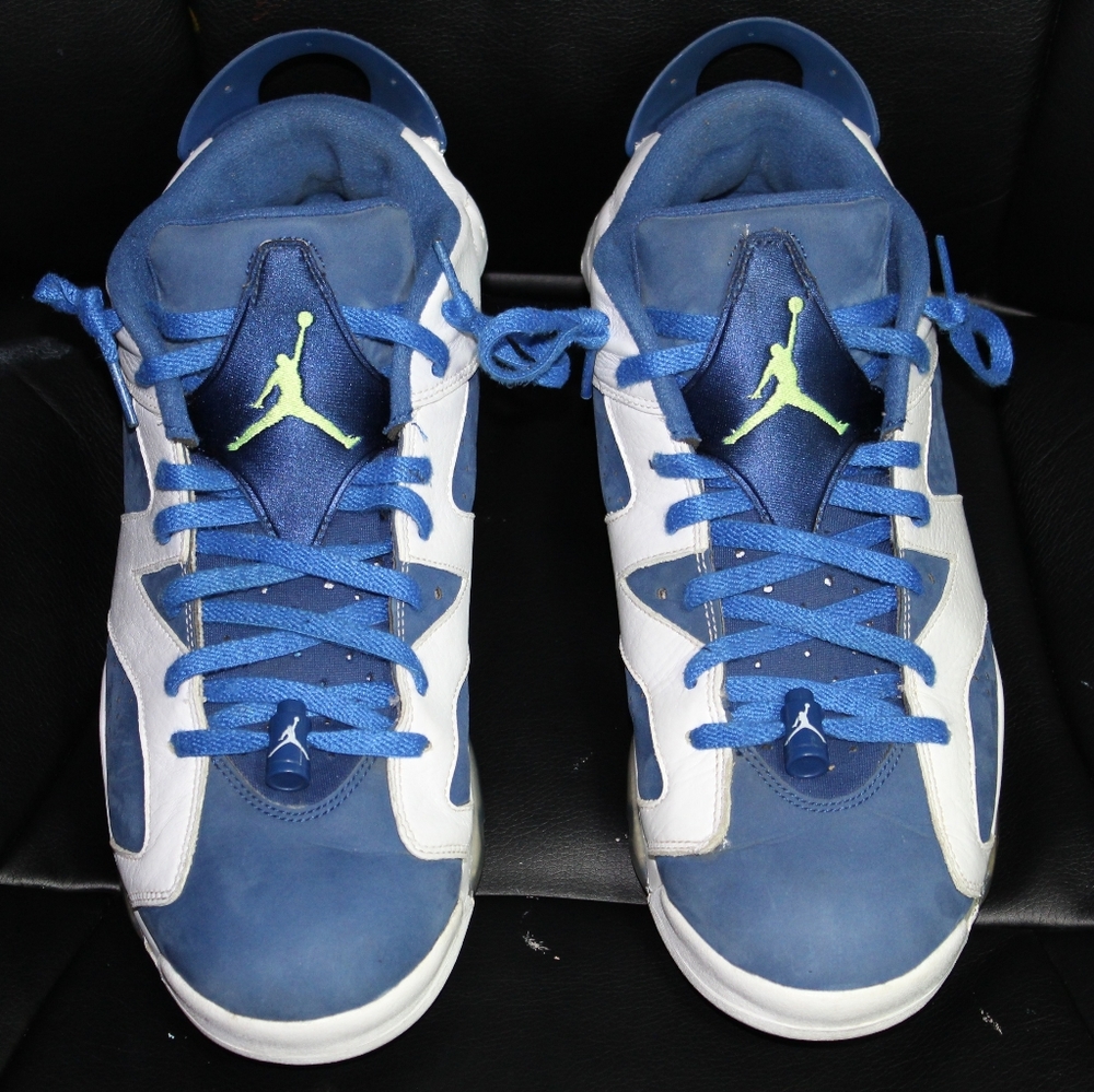 Jordan 6 ghost green Seahawks